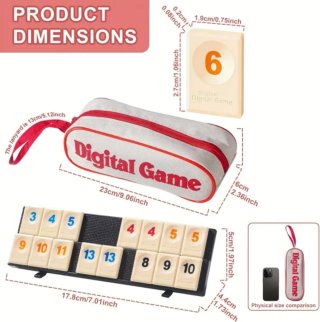 Digital Game juego de viaje tipo Rummikub NUEVO