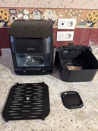 Cecotec Freidora Aire Grill Ahumado