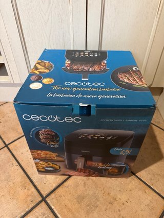 Cecotec Freidora Aire Grill Ahumado