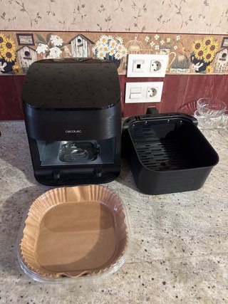 Cecotec Freidora Aire Grill Ahumado