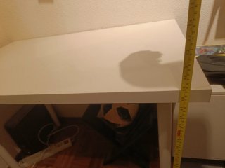 Mesa escritorio IKEA blanca