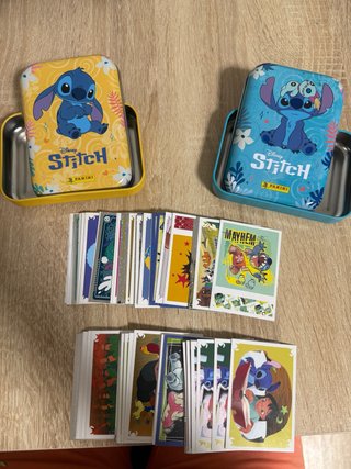 Lote Cromos Lilo & Stitch posible ver faltas
