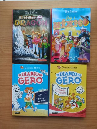 Libros infantiles Stilton (5€ unidad)