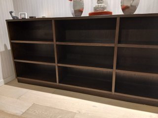 Librería de madera de gran capacidad