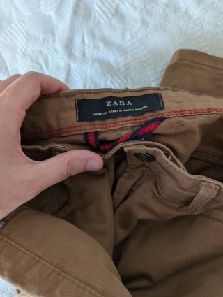 Pack Zara Man: Pantalón Chino y Bermudas M