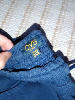 Pantaloni bambino con stampa Ovs