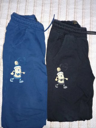Pantaloni bambino con stampa Ovs