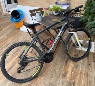 Bicicleta de Montaña Rockrider Talla Grande.