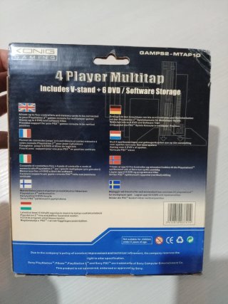 Konig Multitap 4 Giocatori PS2