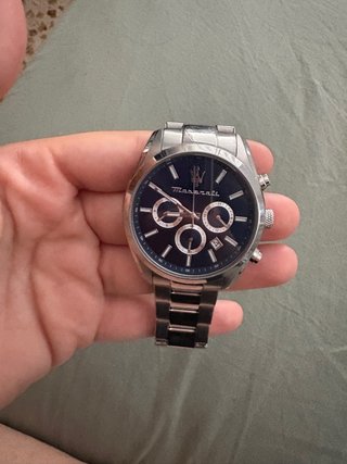 Reloj Maserati Plateado