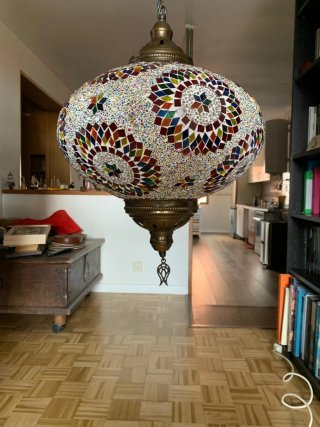 Lámpara de techo estilo morisco
