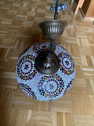Lámpara de techo estilo morisco