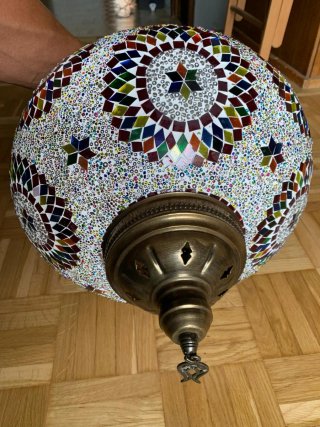 Lámpara de techo estilo morisco