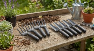 Lote 10 Herramientas de Jardinería Gardena