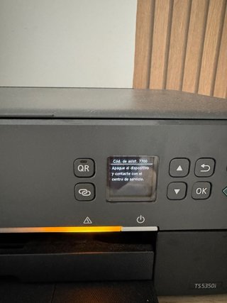 Impresora Canon TS5350i para reparar