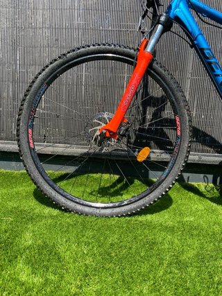 Bicicleta de Montaña Berg Azul y Naranja