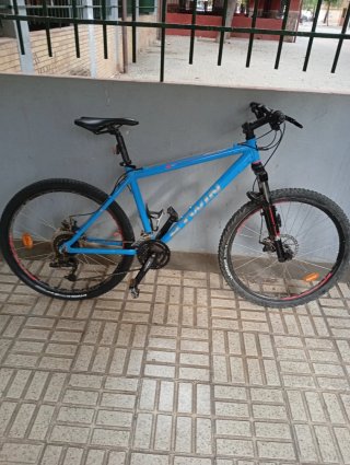 Bicicleta de Montaña Btwin Azul