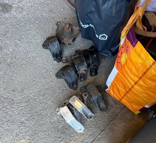 Soporte Motor Trasero Hardrace Honda Reforzado