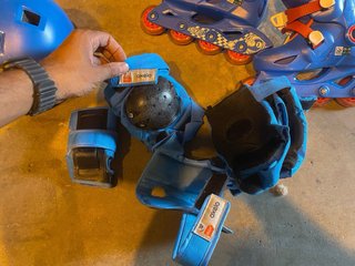 Patines Infantiles + casco + protecciones