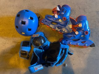 Patines Infantiles + casco + protecciones