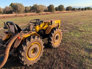 Tractor pascuali 980 ed cuba remolque y cultivador