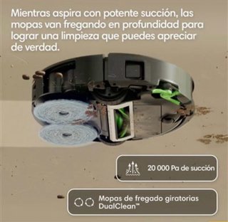 Robot Aspirador y Fregasuelos Roomba Plus 516