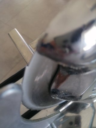Affettatrice vintage Inox a manovella