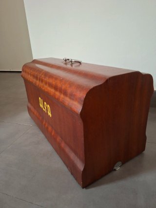 Caja cajón tapadera para máquina de coser Alfa