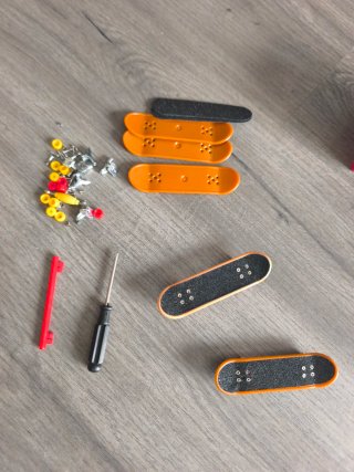 Circuito de skate para dedos
