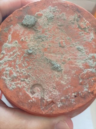 Gargoulette antiguo de Terracota francés