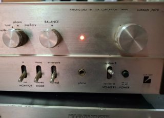 Amplificador Integrado Luxman 707 + sintonizador