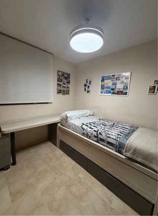 Cama nido 90, escritorio y mesilla