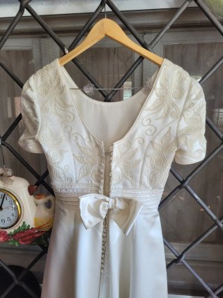 Vestido de Novia color champagne