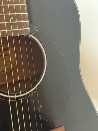 Guitarra Acústica Fender CD-60S Negra