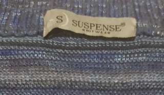 Jersey Suspense punto rayas M