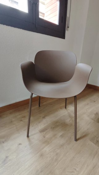 Pack 4 sillas de comedor con reposabrazos