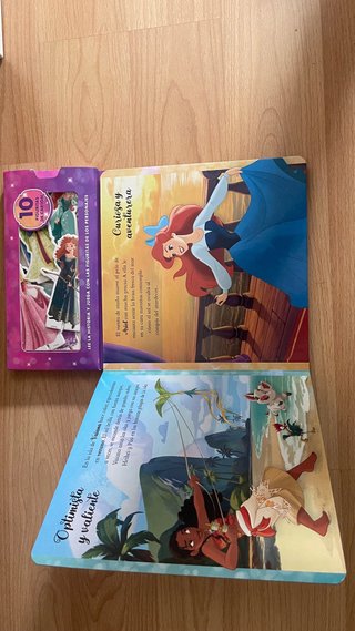 Libro Disney infantil, momentos mágicos
