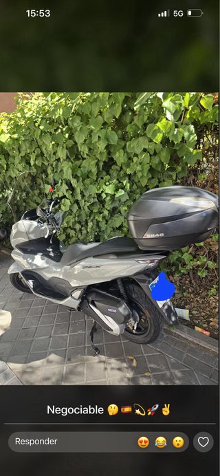 Honda PCX 2023 Gris