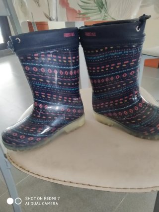 Botas de agua Freestyle niña multicolor
