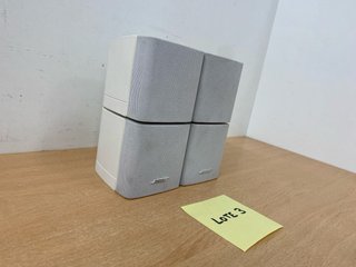Altavoces Bose Doble Cubo LOTE 3