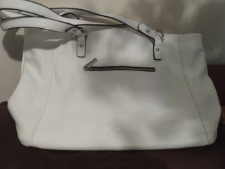 Bolso Benetton blanco