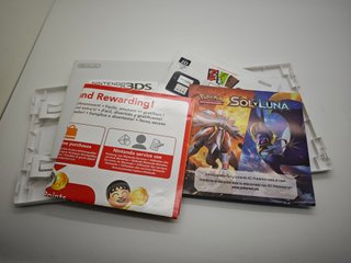 3 Cajas Vacías Pokémon Sol, Luna, Ultraluna 3DS