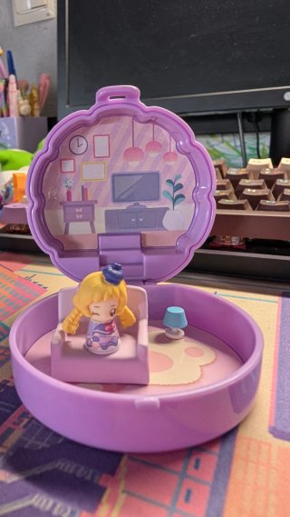 Casita de muñecas mini plegable