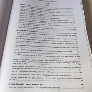 TEMARIO PARA AYUDANTE DE BIBLIOTECA