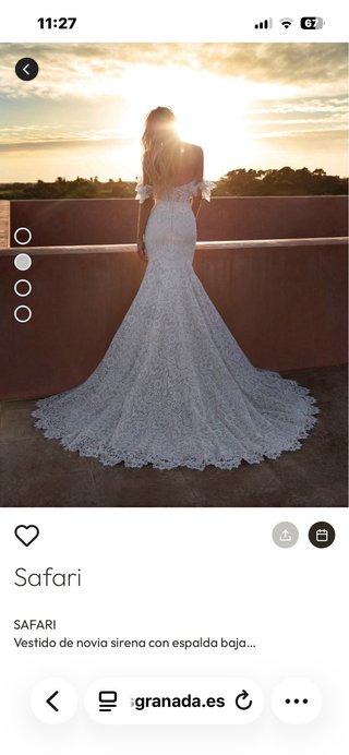 Vestido de Novia Pronovias Safari