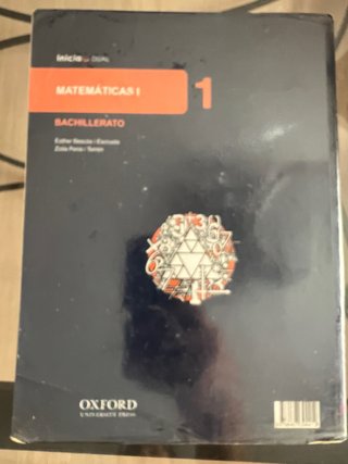 Matemáticas I, 1 Bachillerato