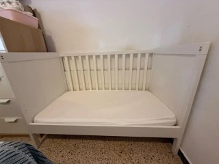 Cuna IKEA blanca