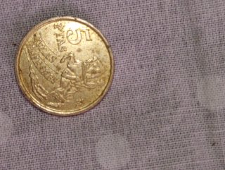 Moneda 5 Pesetas Islas Baleares 1997.