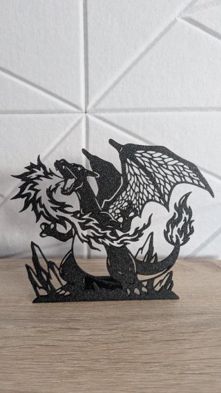 Silueta 3D Pokémon - Rayquaza / Mew / Charizard