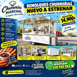 Remolque Churrería Nuevo a Estrenar